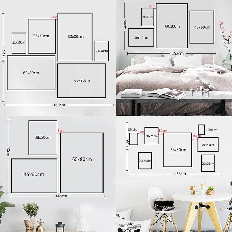Frameless Modern Wall Art
