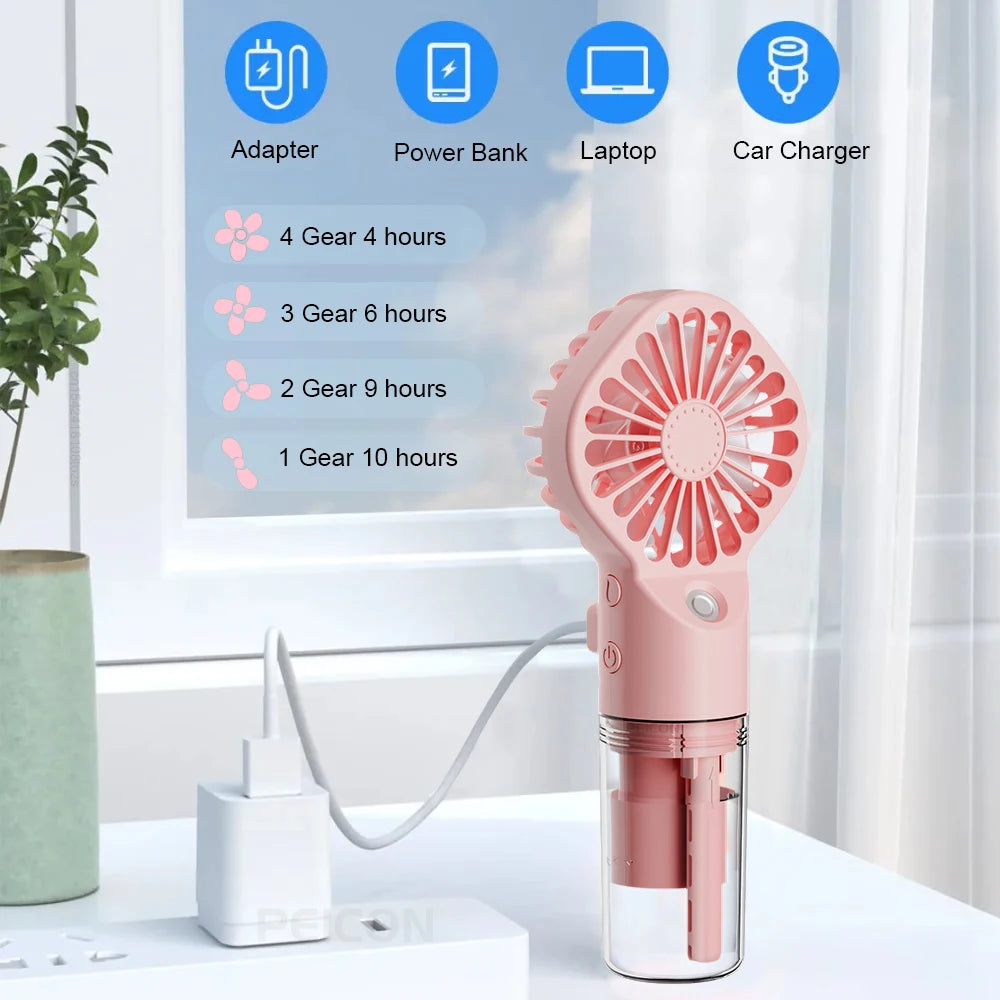 Portable Humidifier Fan Mini