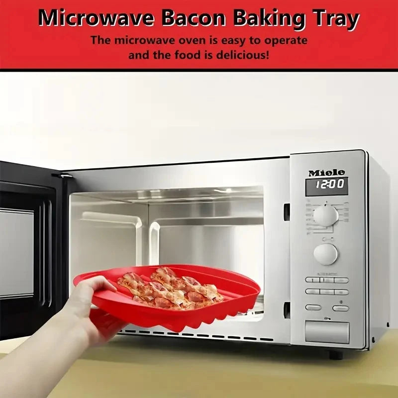 Microwave Bacon Maker Cooker