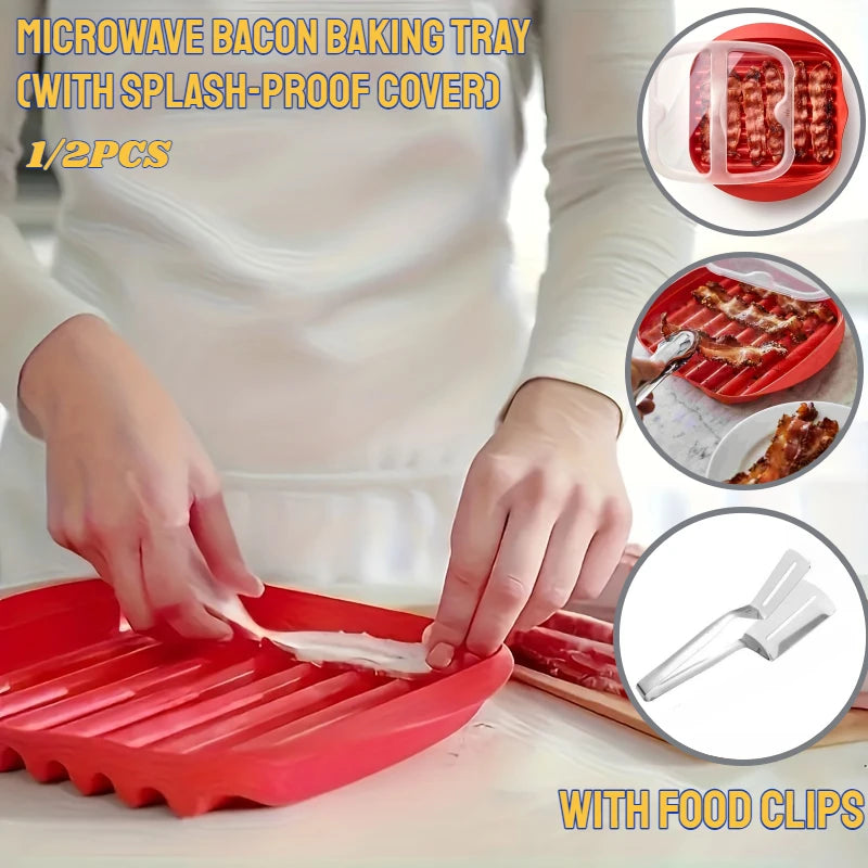 Microwave Bacon Maker Cooker