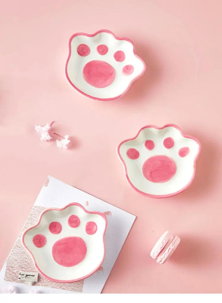 Cute Cat's Paw Taste Dish