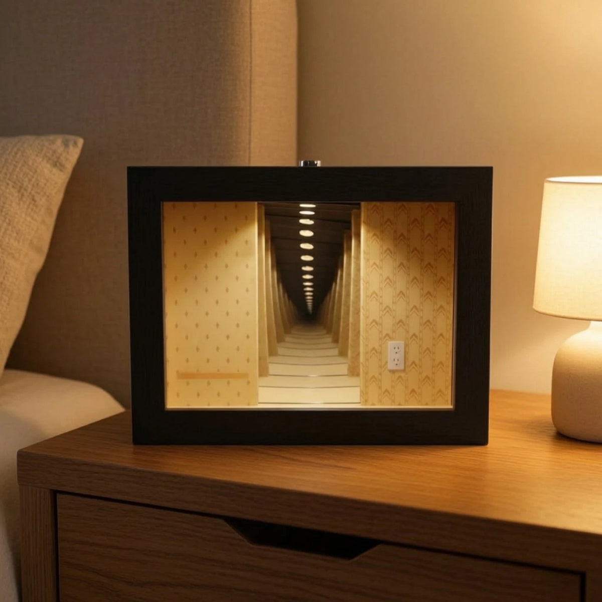 Wooden Mirror Frame Minimal