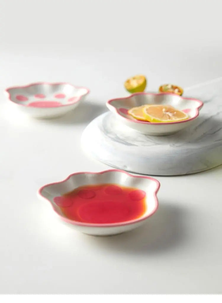 Cute Cat's Paw Taste Dish