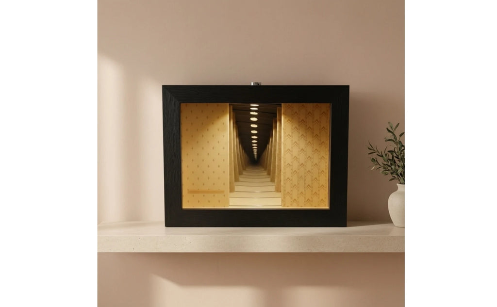 Wooden Mirror Frame Minimal