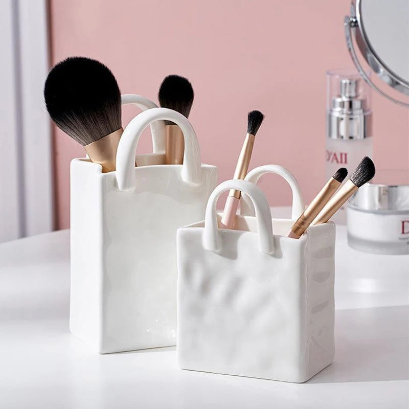 Handbag Shape Vase Flower