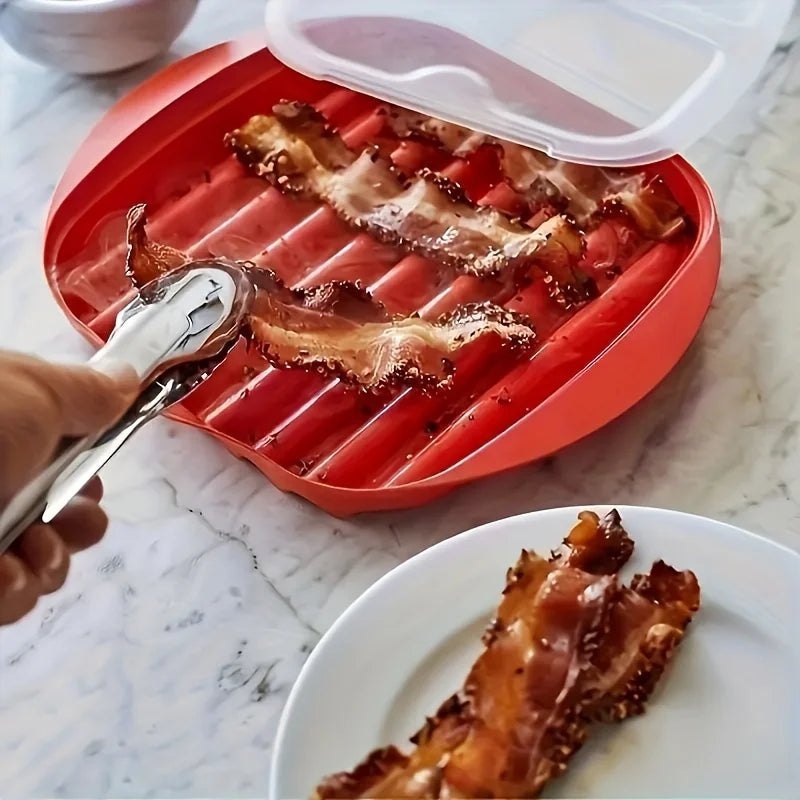 Microwave Bacon Maker Cooker