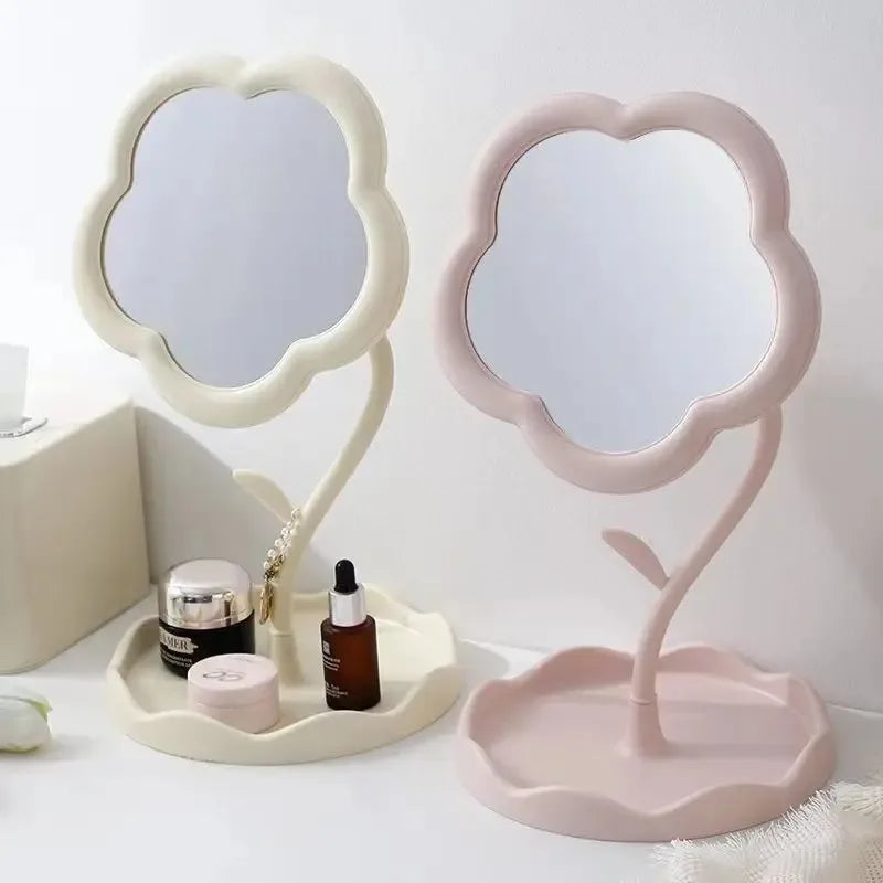 Mirror Desktop Flower Mirrors