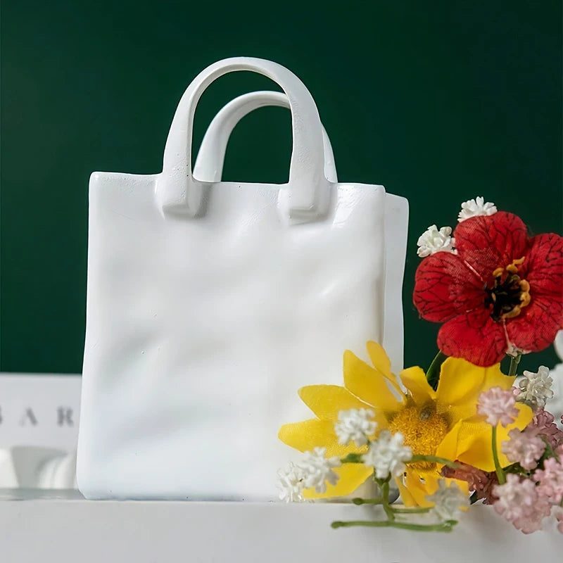 Handbag Shape Vase Flower