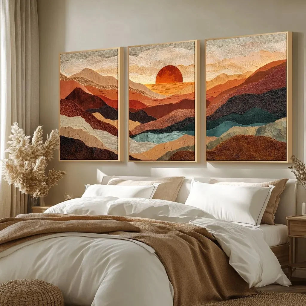 frameless Canvas Painting