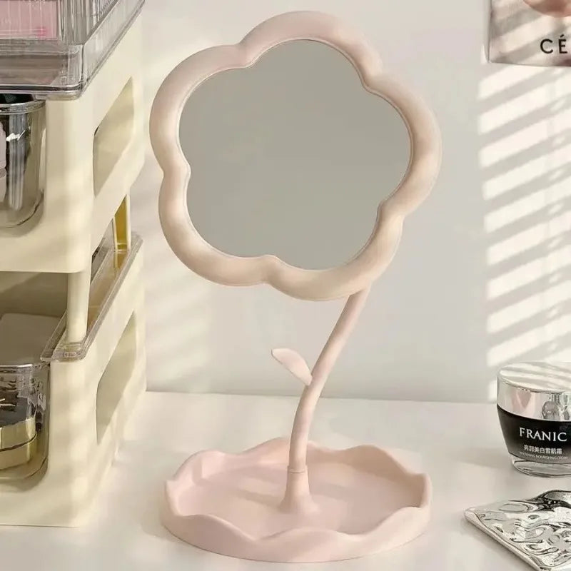Mirror Desktop Flower Mirrors