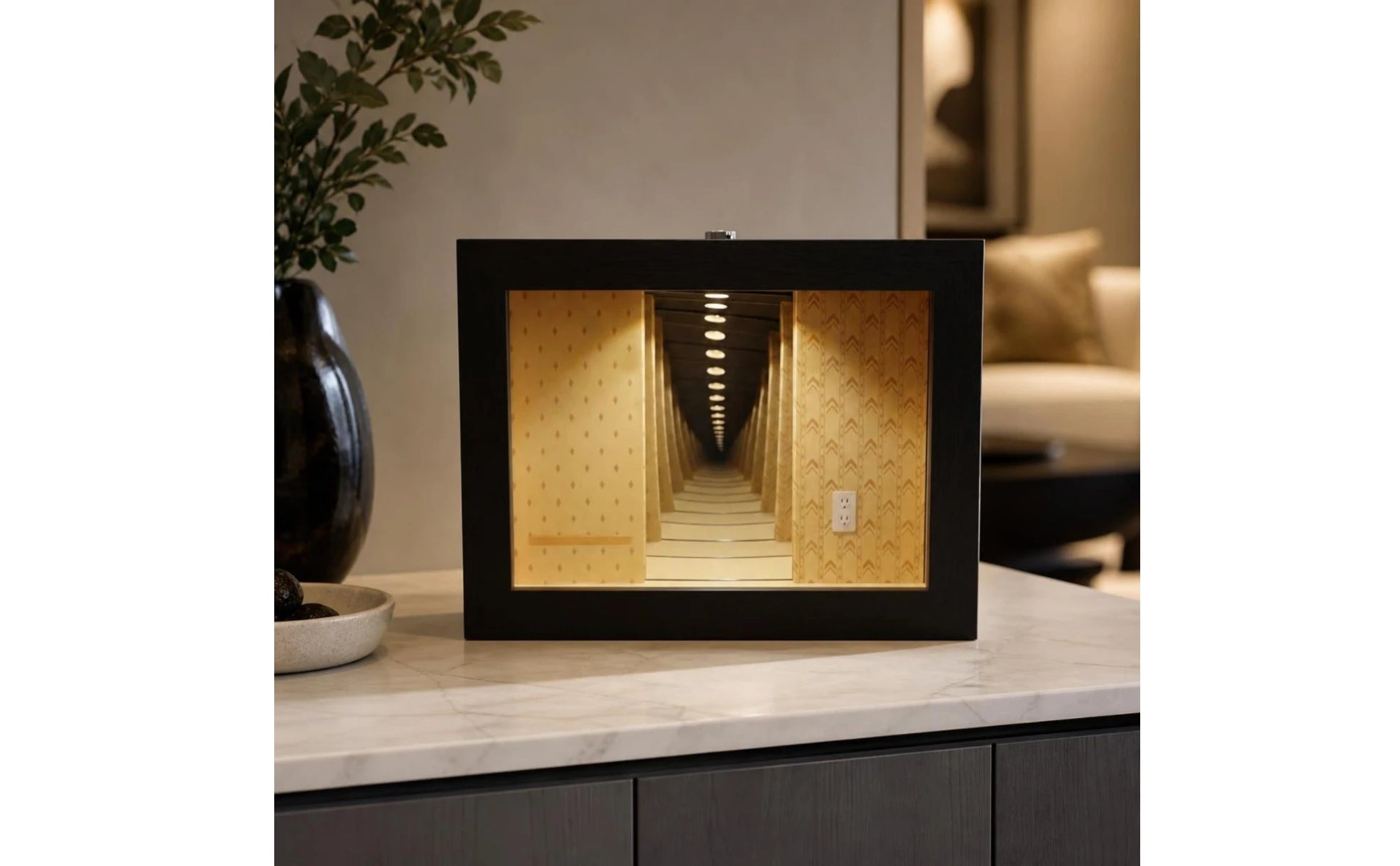 Wooden Mirror Frame Minimal