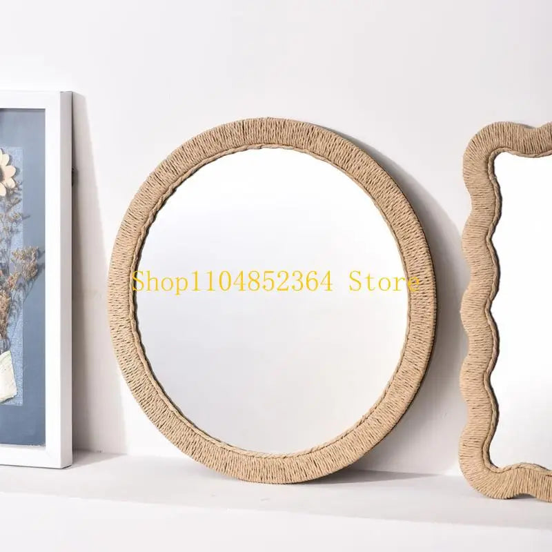 Woven Frame Wall Mirror
