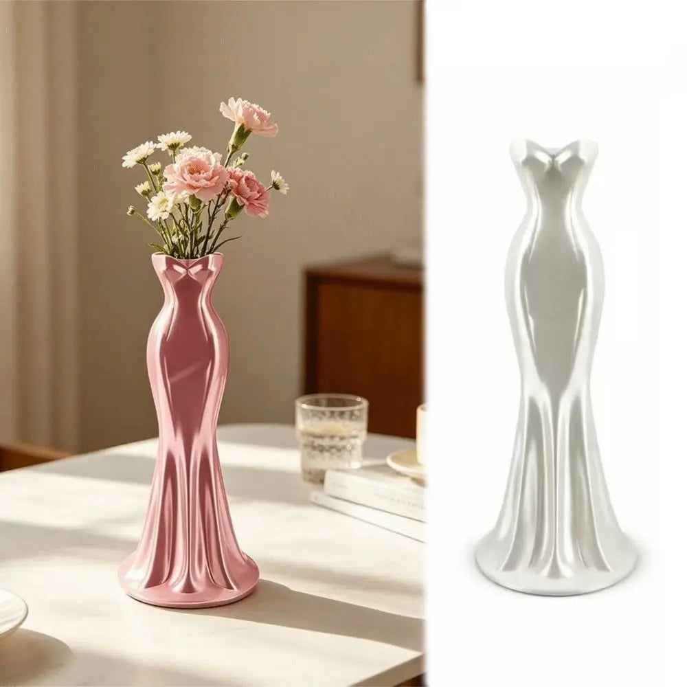 New Gown-Shaped  Flower Vases