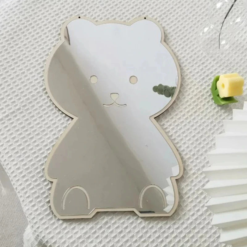 Bear Rabbit Shaped Mirror