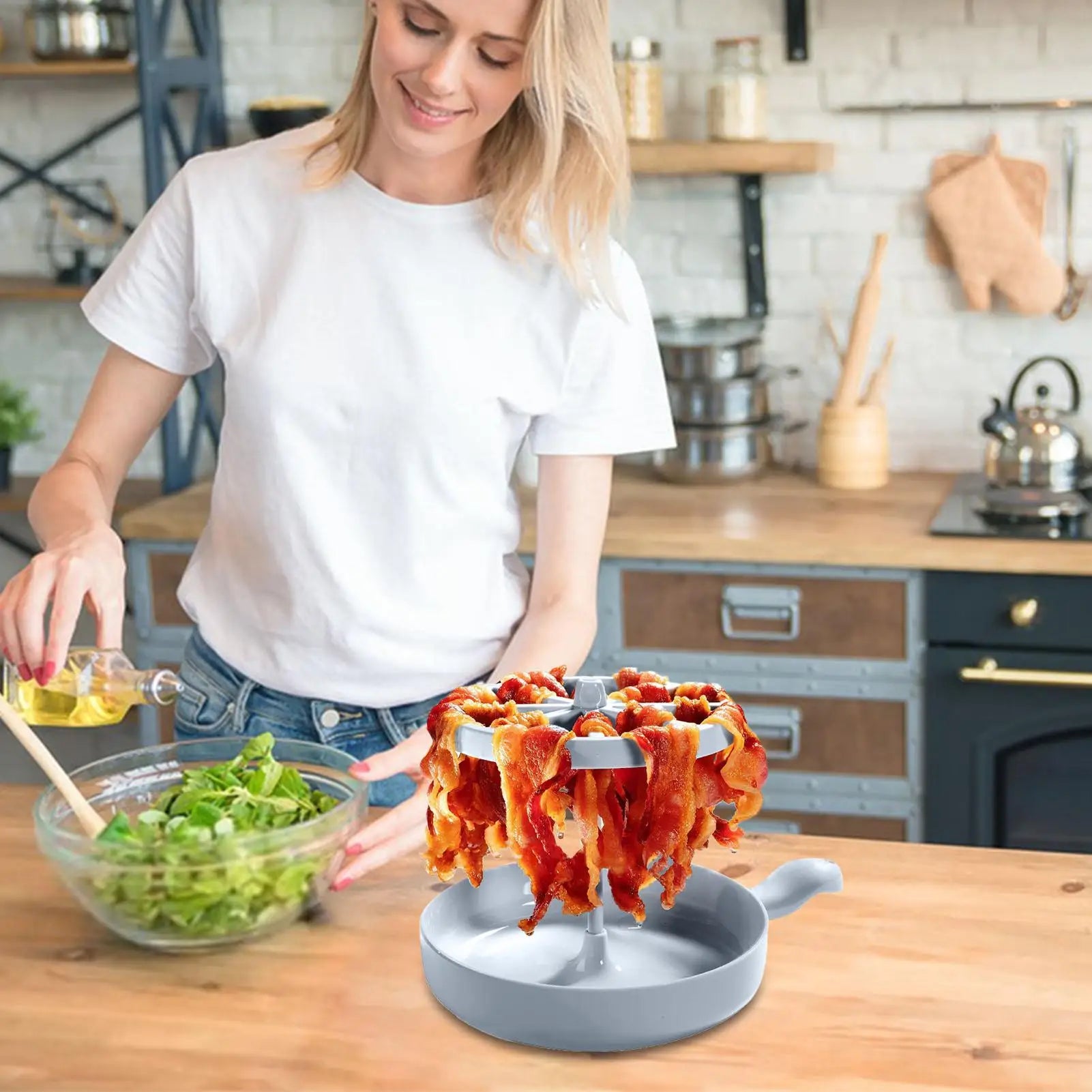 Microwave Bacon Cooker