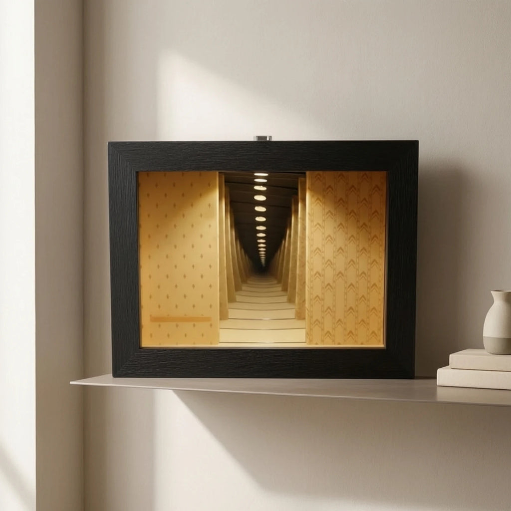 Wooden Mirror Frame Minimal