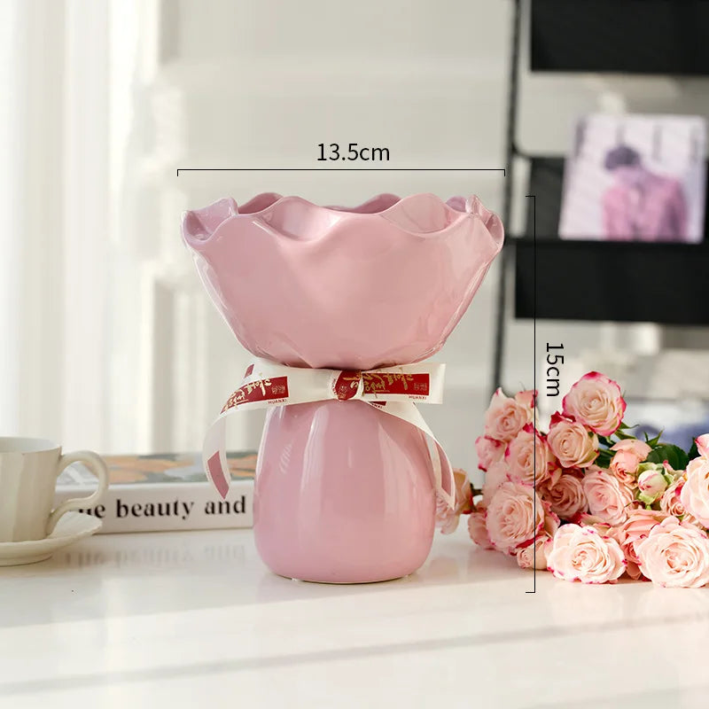 Vintage Vase Rose Flower