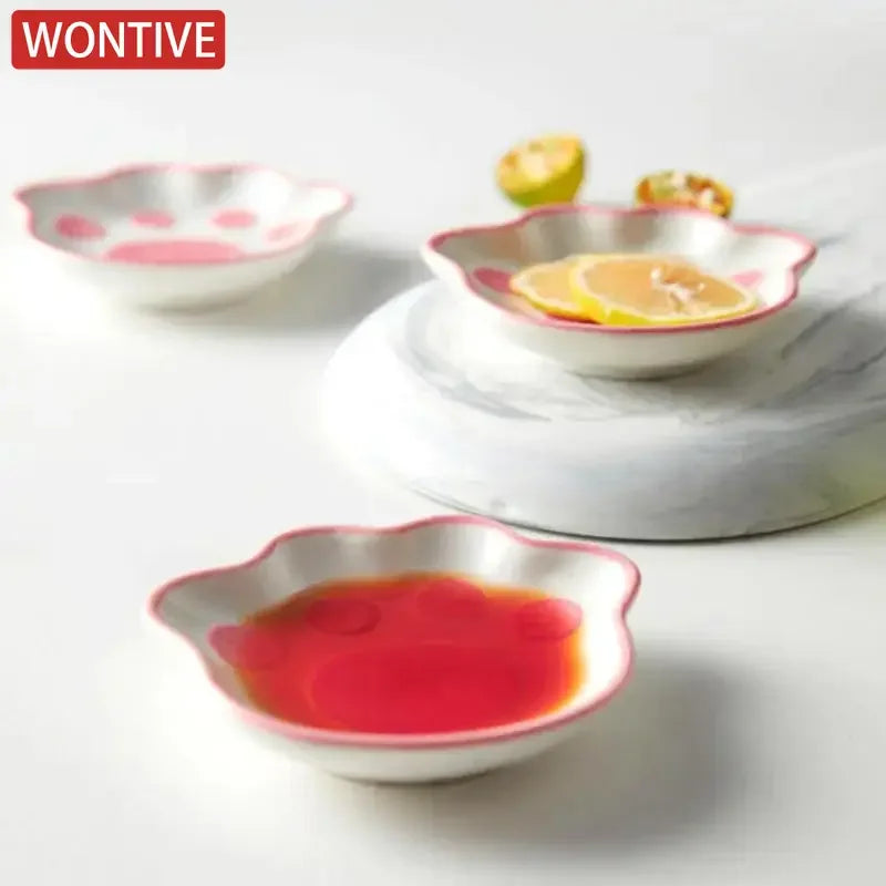 Cute Cat's Paw Taste Dish