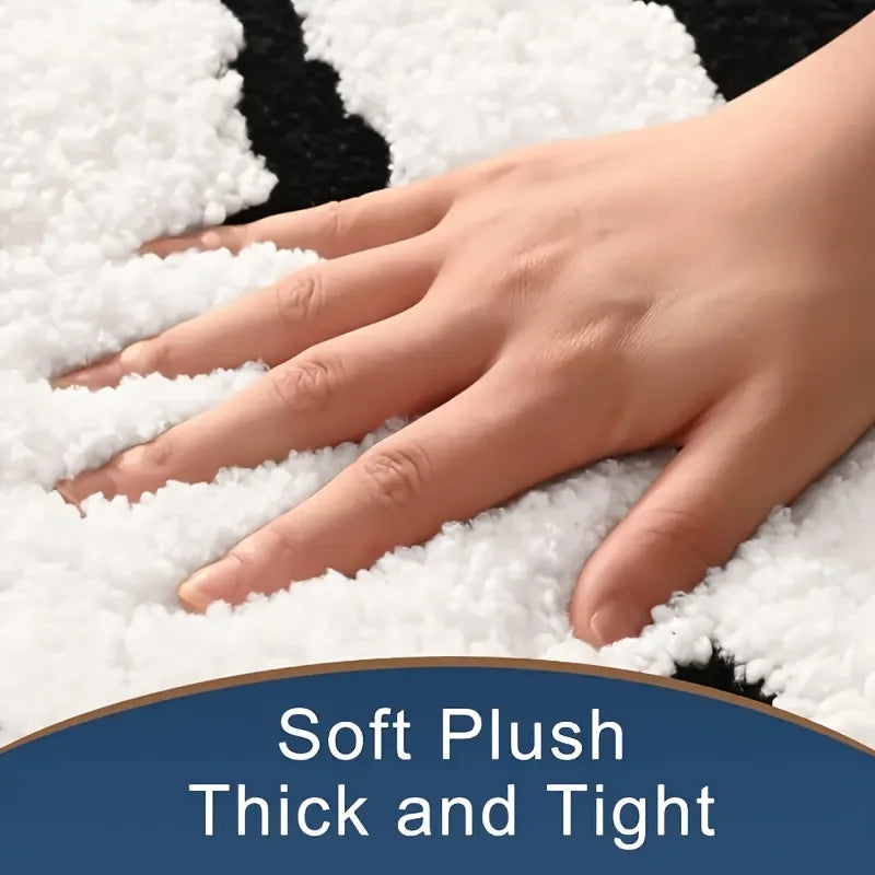 Polyester Bathroom Rug