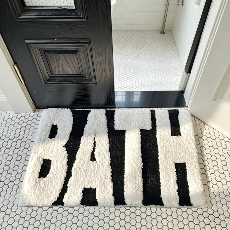 Polyester Bathroom Rug