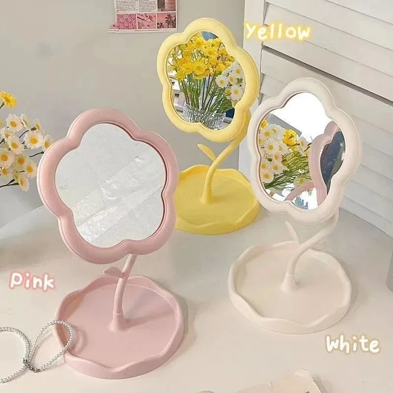 Mirror Desktop Flower Mirrors