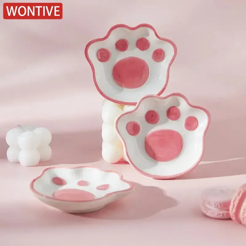 Cute Cat's Paw Taste Dish