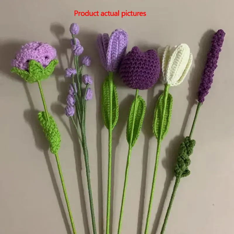 Crochet Bouquet Vase