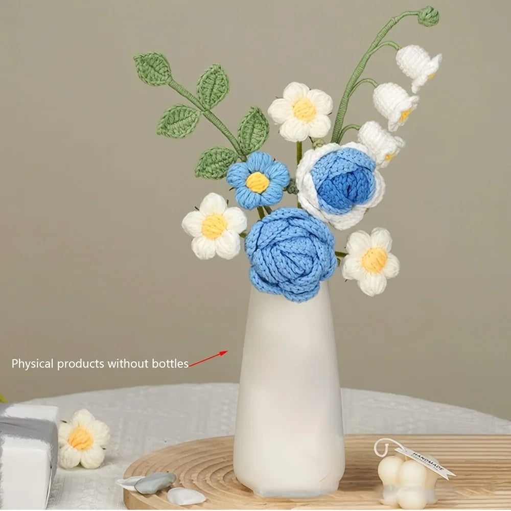 Crochet Bouquet Vase