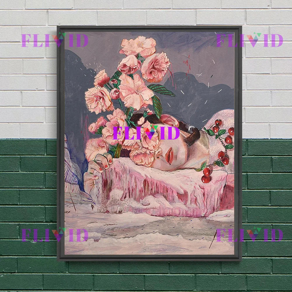 Abstract Charming Weird Wall Art