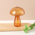 Mushroom Glass Flower Vase