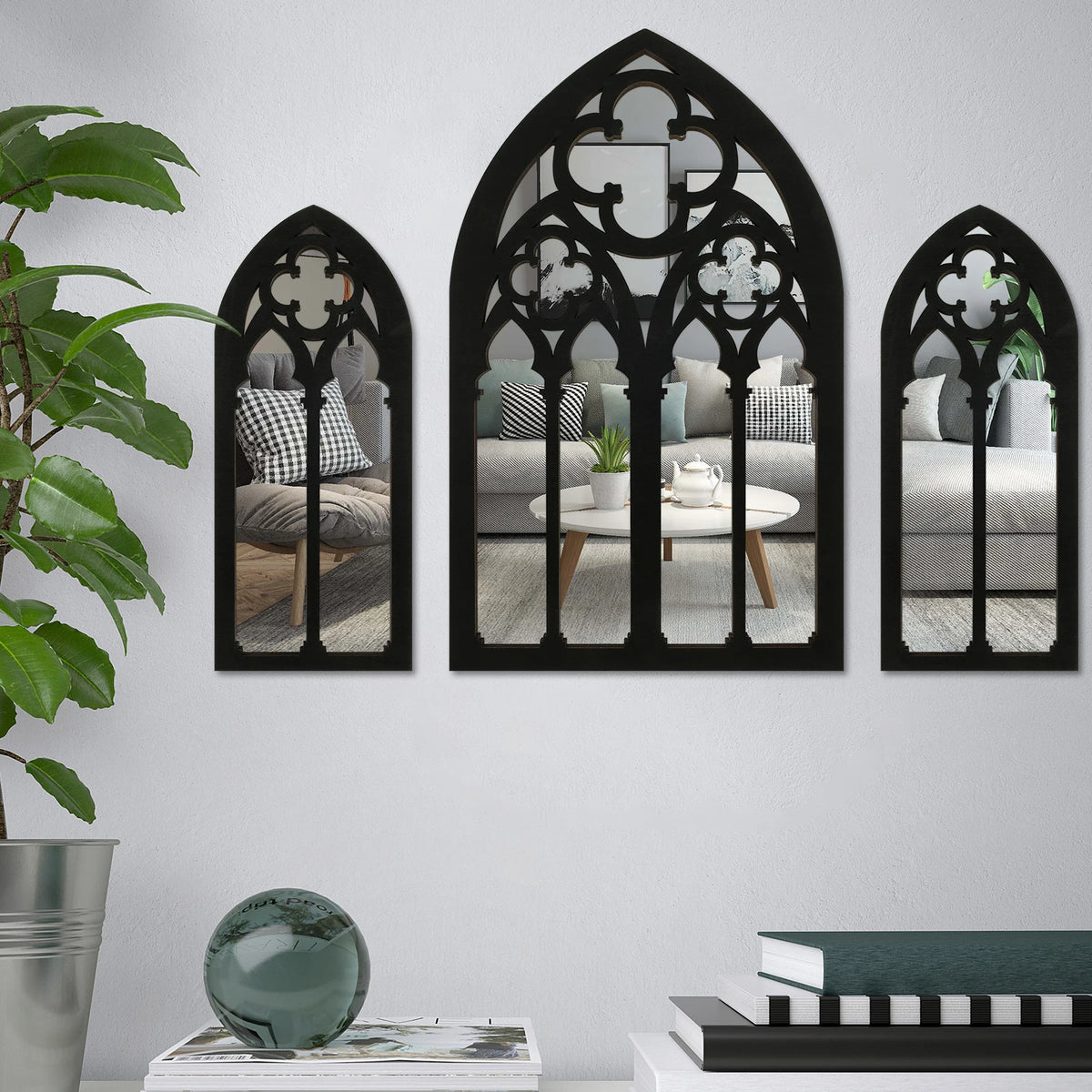 Gothic Mirrors Wall Decor