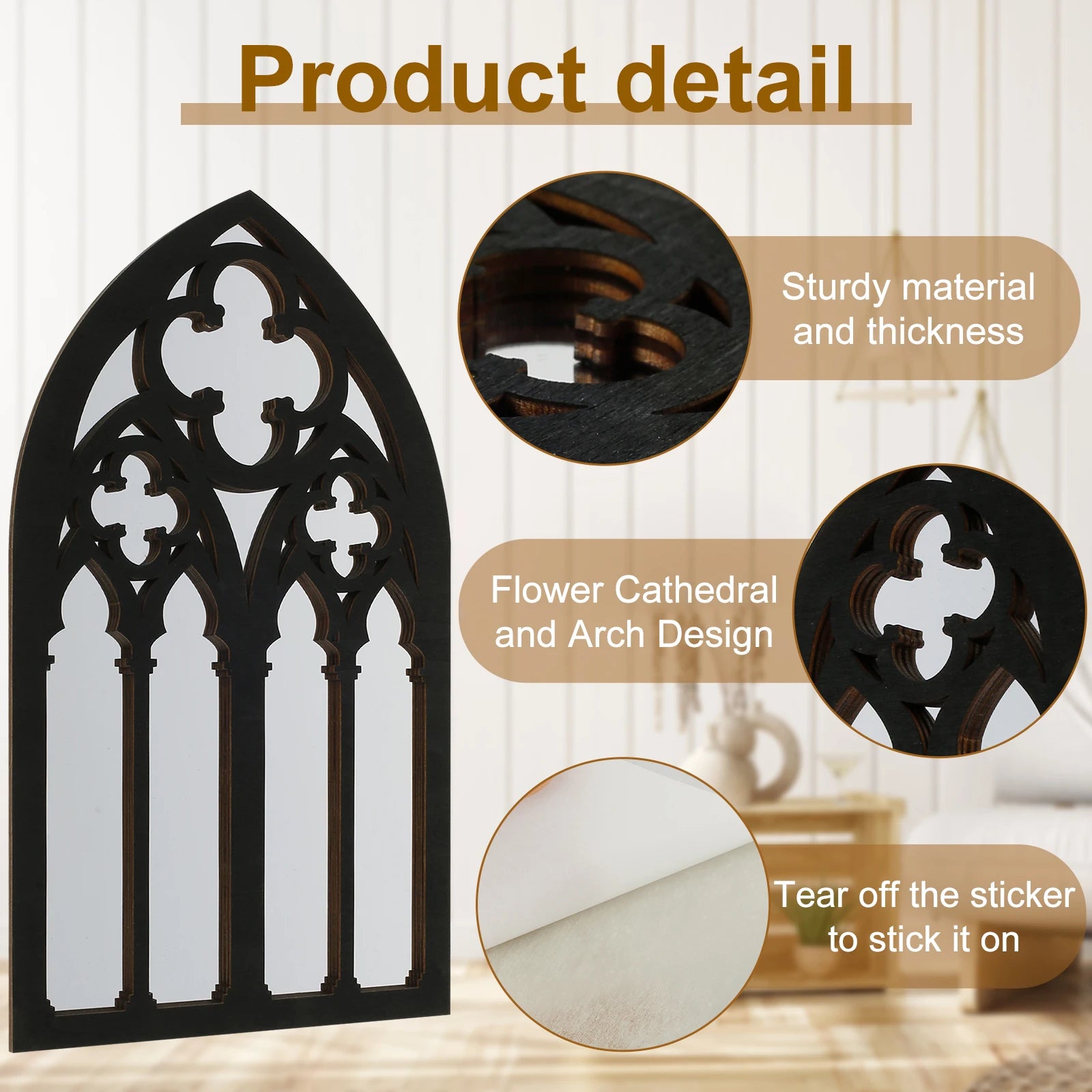 Gothic Mirrors Wall Decor