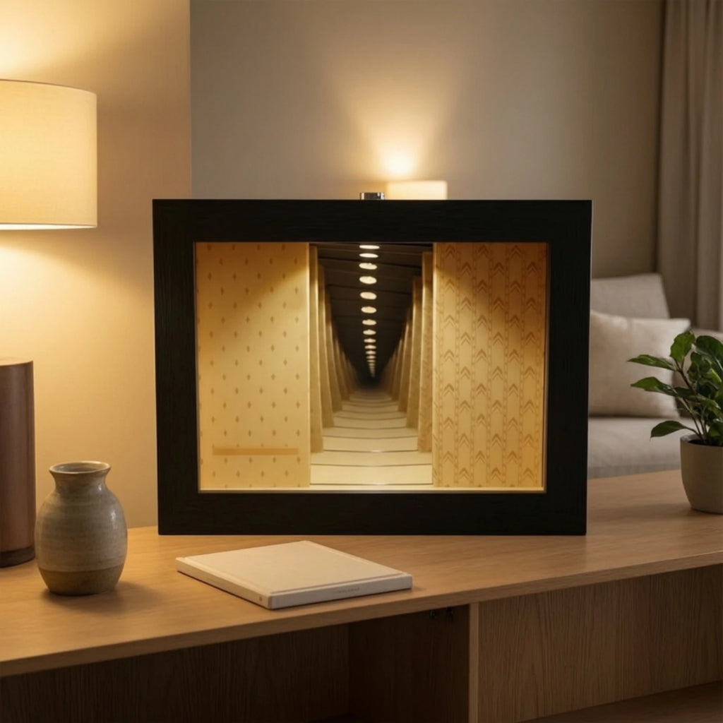 Wooden Mirror Frame Minimal