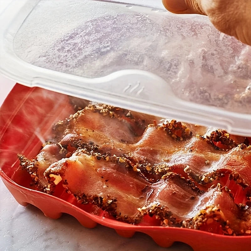 Microwave Bacon Maker Cooker