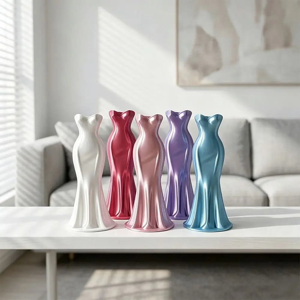 New Gown-Shaped  Flower Vases