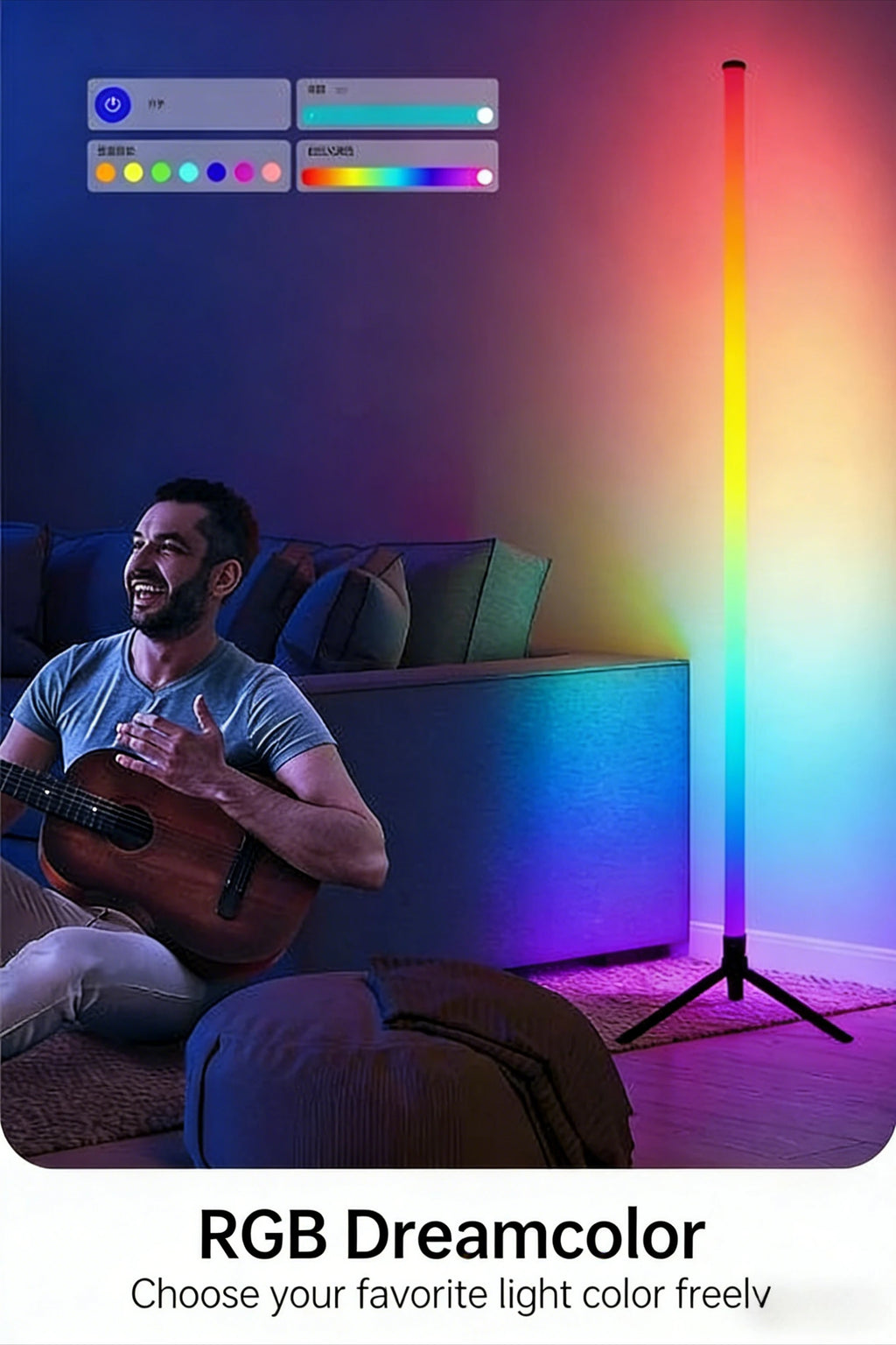 LED RGB Floor Lamp Bar