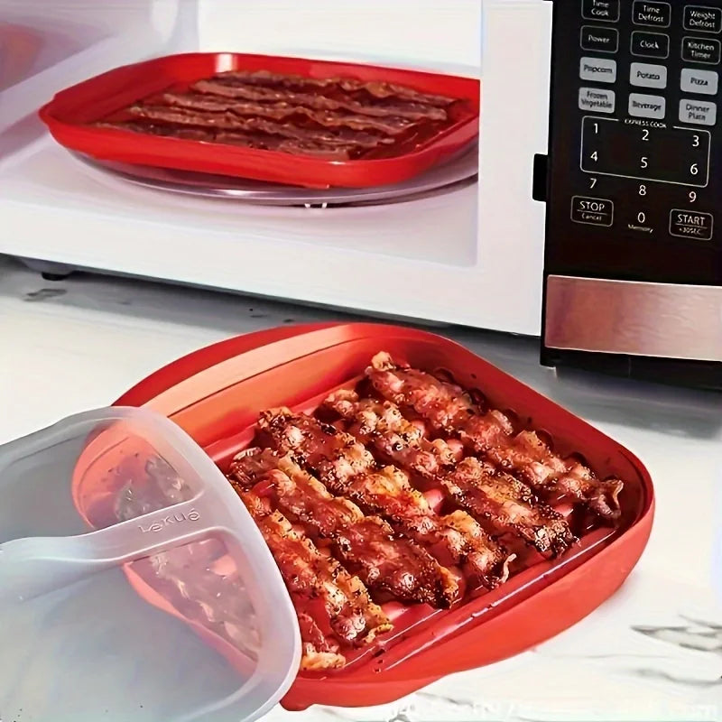 Microwave Bacon Maker Cooker