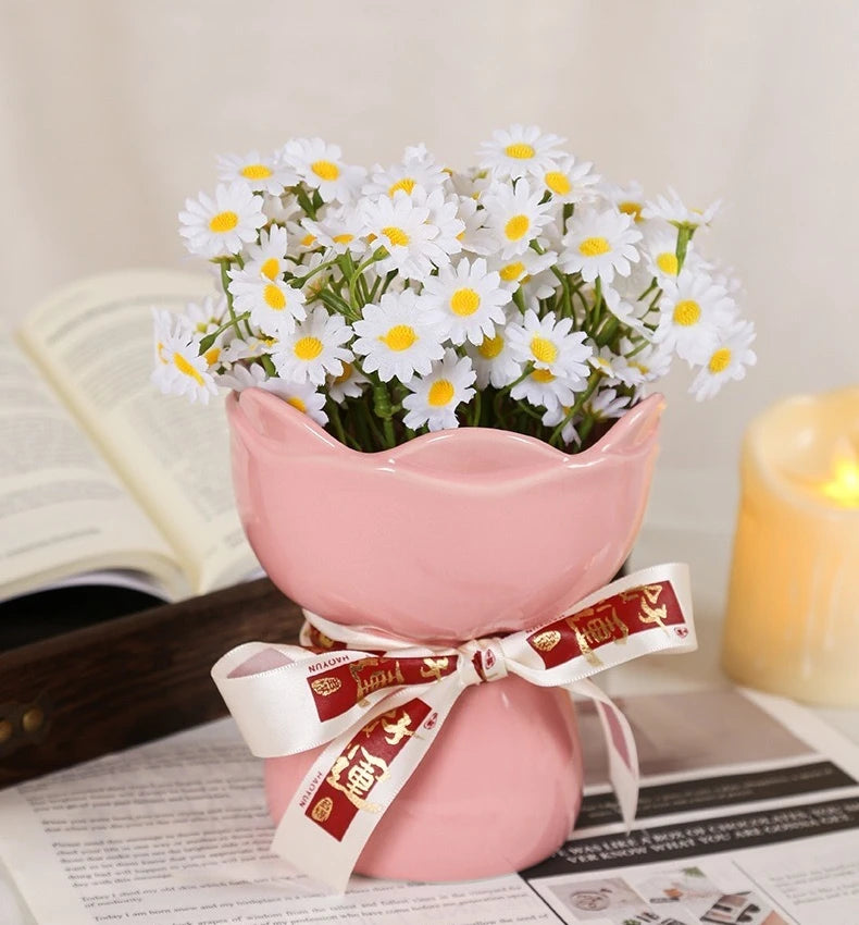 Vintage Vase Rose Flower