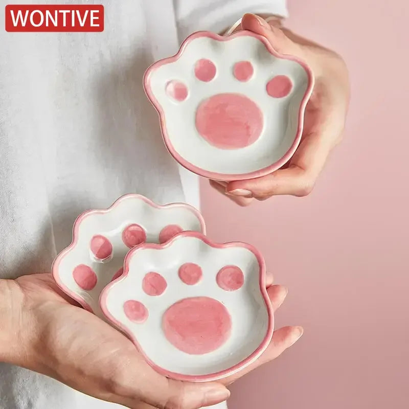 Cute Cat's Paw Taste Dish