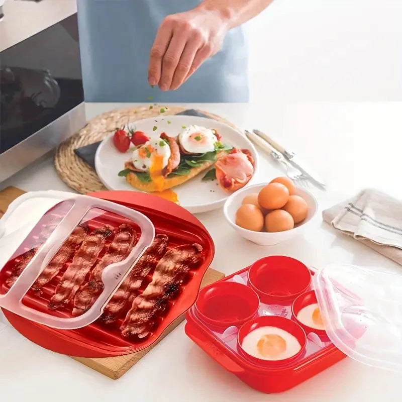 Microwave Bacon Maker Cooker