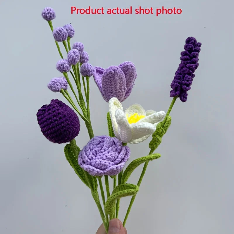 Crochet Bouquet Vase
