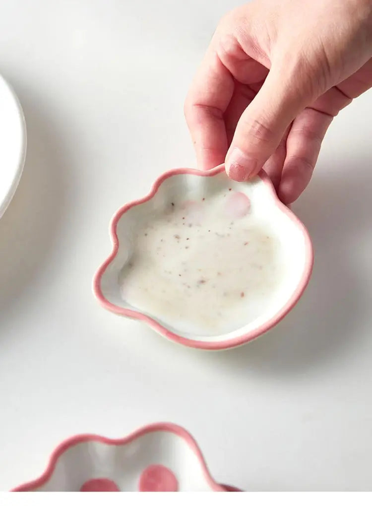 Cute Cat's Paw Taste Dish