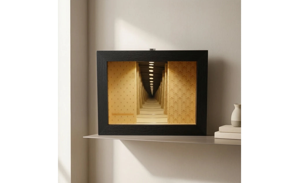 Wooden Mirror Frame Minimal