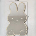 Bear Rabbit Shaped Mirror