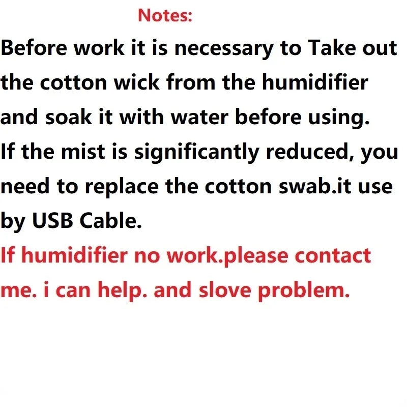 Air Humidifier Ultrasonic