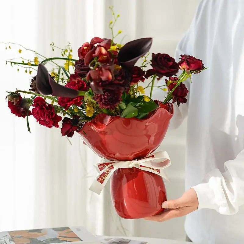 Vintage Vase Rose Flower
