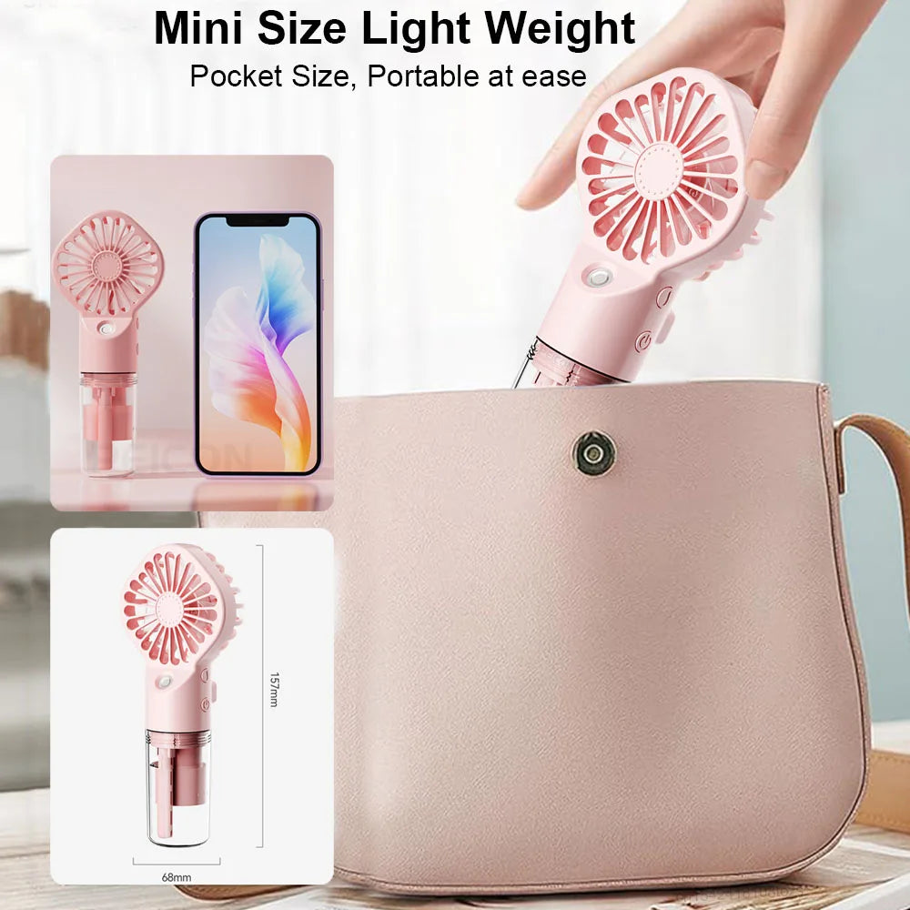 Portable Humidifier Fan Mini