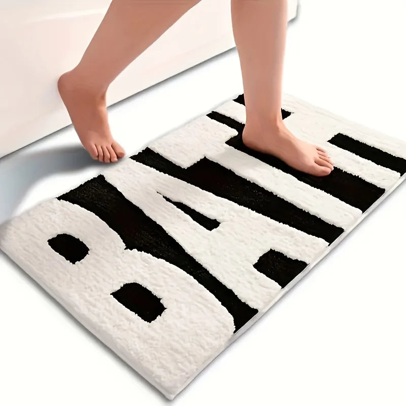 Polyester Bathroom Rug
