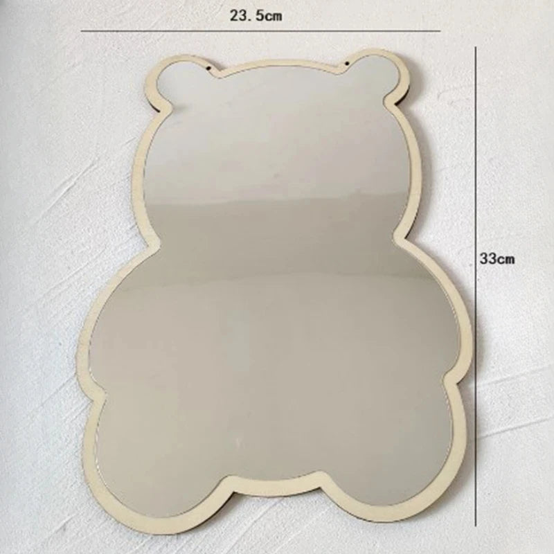 Bear Rabbit Shaped Mirror