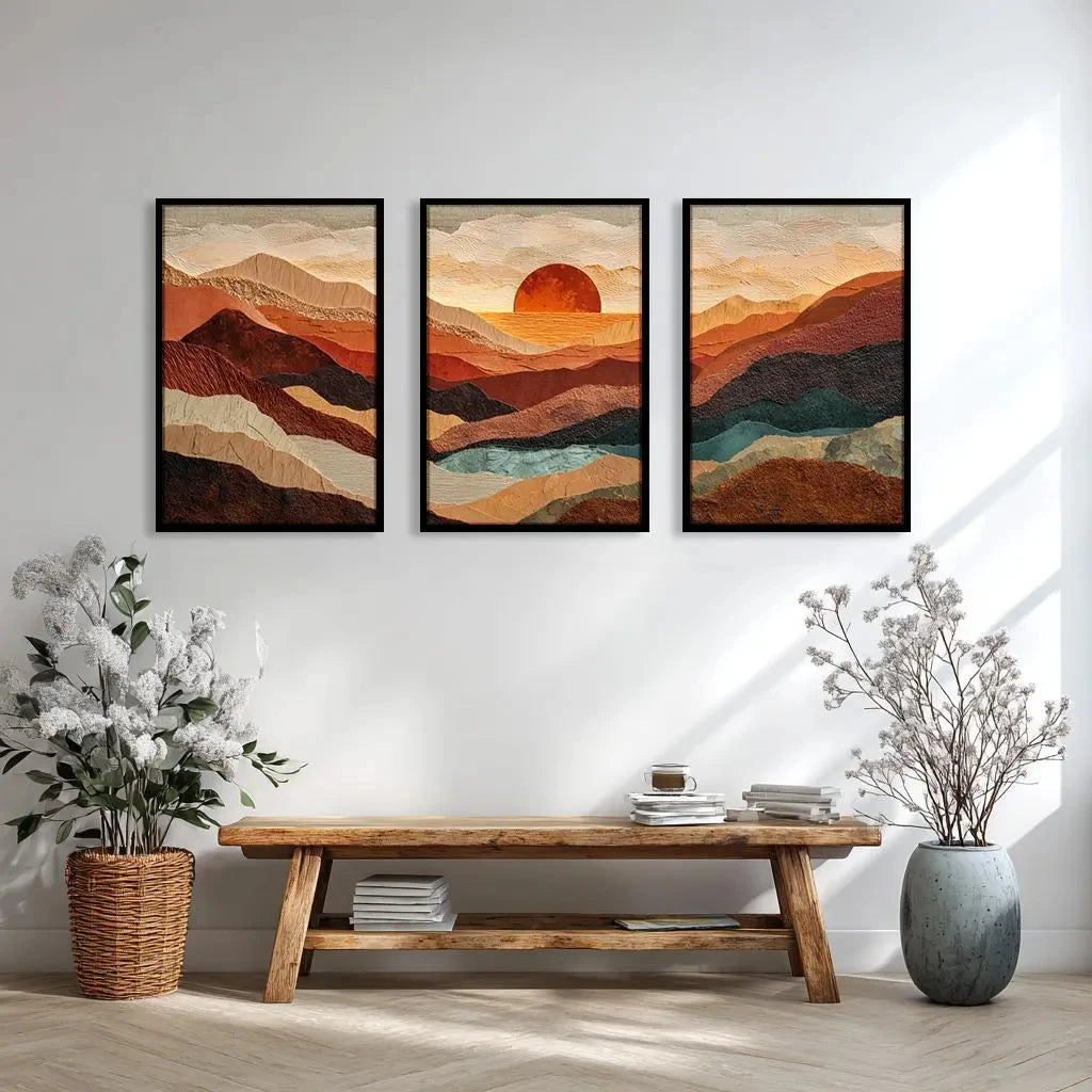 frameless Canvas Painting